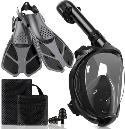 Full Face Snorkel Set